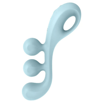 SATISFYER - TRI BALL 2 MULTIVIBRATOR BLAU - Rabbit-Vibratoren