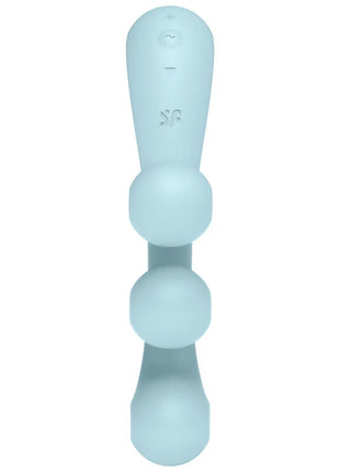SATISFYER - TRI BALL 2 MULTIVIBRATOR BLAU - Rabbit-Vibratoren