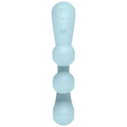 SATISFYER - TRI BALL 2 MULTIVIBRATOR BLAU - Rabbit-Vibratoren