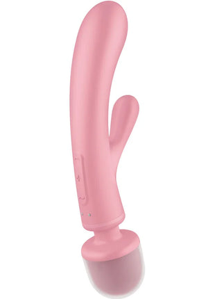 Satisfyer Triple Lover – 2-in-1 Rabbit-Vibrator & Massagestab mit 3 Motoren - Rabbit-Vibrator