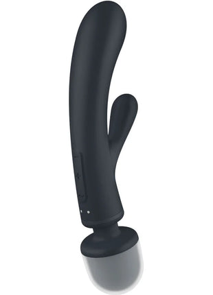 Satisfyer Triple Lover – 2-in-1 Rabbit-Vibrator & Massagestab mit 3 Motoren - Rabbit-Vibrator
