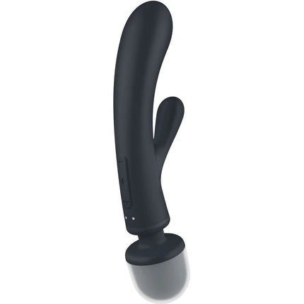 Satisfyer Triple Lover – 2-in-1 Rabbit-Vibrator & Massagestab mit 3 Motoren - Rabbit-Vibrator