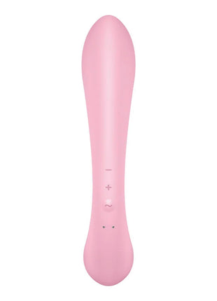 SATISFYER - TRIPLE OH HYBRID VIBRATION ROSA - Rabbit-Vibratoren