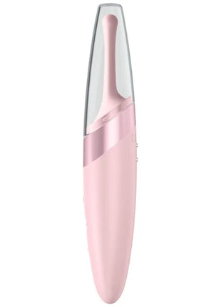 SATISFYER - TWIRLING DELIGHT CLIT TIP VIBRATOR ROSA