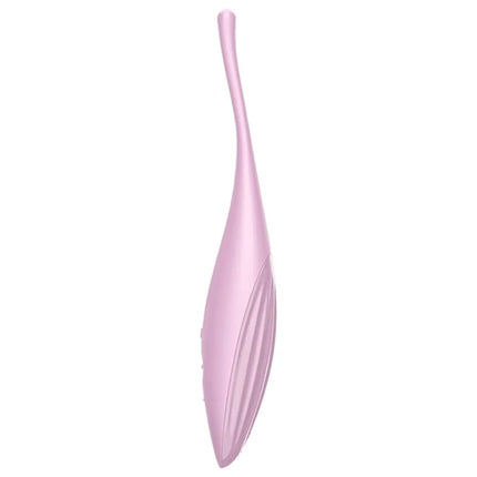 SATISFYER - TWIRLING JOY CLIT TIP VIBRATOR ROSA - Paarvibratoren