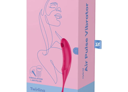 SATISFYER - TWIRLING PRO AIR PULSE STIMULATOR & VIBRATOR - Druckwellenvibratoren