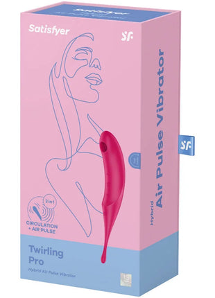 SATISFYER - TWIRLING PRO AIR PULSE STIMULATOR & VIBRATOR - Druckwellenvibratoren