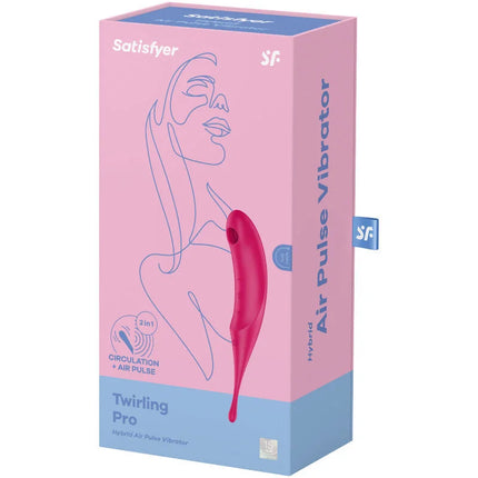 SATISFYER - TWIRLING PRO AIR PULSE STIMULATOR & VIBRATOR - Druckwellenvibratoren