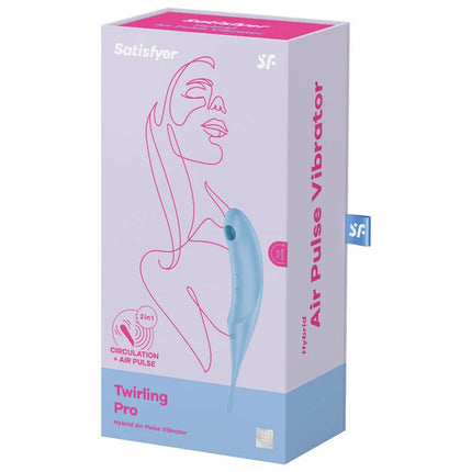 SATISFYER - TWIRLING PRO AIR PULSE STIMULATOR & VIBRATOR - Druckwellenvibratoren