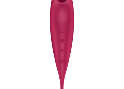 SATISFYER - TWIRLING PRO+ AIR PULSE - STIMULATOR & VIBRATOR - APP - Druckwellenvibratoren