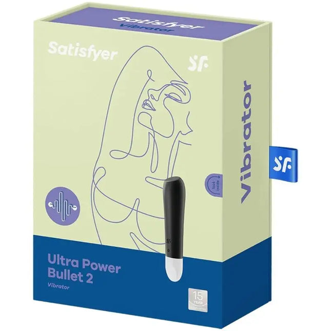 SATISFYER - ULTRA POWER BULLET 2 SCHWARZ - Vibrierende Kugeln
