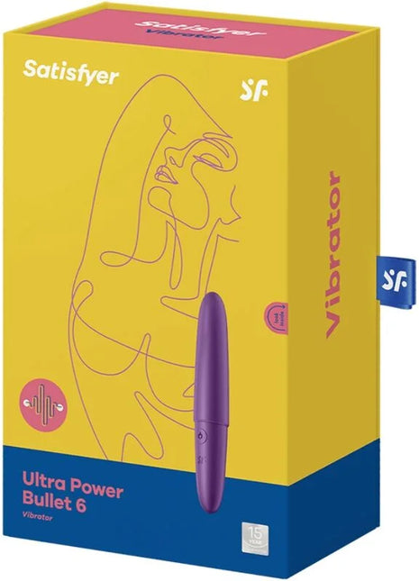SATISFYER - ULTRA POWER BULLET 6 LILA - Vibrierende Kugeln