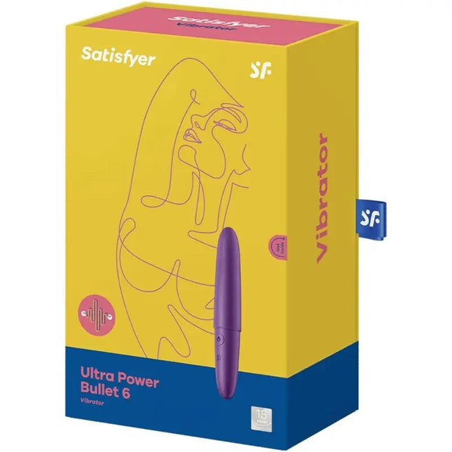 SATISFYER - ULTRA POWER BULLET 6 LILA - Vibrierende Kugeln