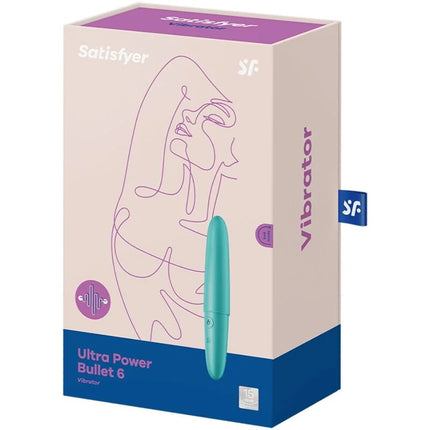 SATISFYER - ULTRA POWER BULLET 6 TÜRKIS - Vibrierende Kugeln