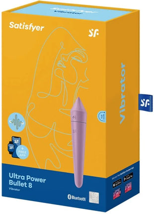 SATISFYER - ULTRA POWER BULLET 8 LILA - Vibrierende Kugeln