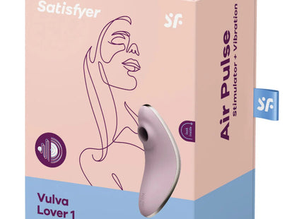 SATISFYER - VULVA LOVER 1 LUFTPULSSTIMULATOR & VIBRATOR VIOLETT - Druckwellen saugende Vibratoren