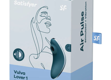 SATISFYER - VULVA LOVER 1 LUFTPULSSTIMULATOR & VIBRATOR VIOLETT - Druckwellen saugende Vibratoren