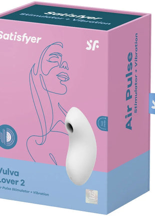 SATISFYER - VULVA LOVER 2 LUFTPULSSTIMULATOR & VIBRATOR - Druckwellen saugende Vibratoren