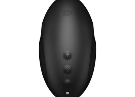 SATISFYER - VULVA LOVER 3 LUFTPULSSTIMULATOR & VIBRATOR SCHWARZ - Druckwellen saugende Vibratoren