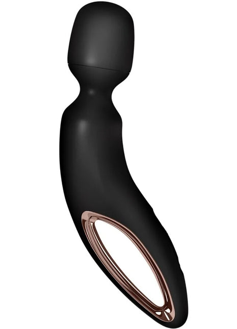 SATISFYER - WAND ERLAND VIBRIERENDES MASSAGER SCHWARZ