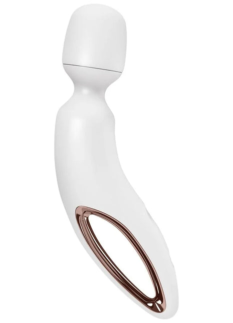SATISFYER - WAND ERLAND VIBRIERENDES MASSAGER WEISS