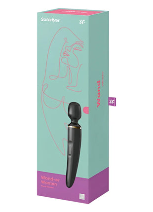 SATISFYER - WANDER FRAU SCHWARZ - NEGRO - WAND-Vibrator