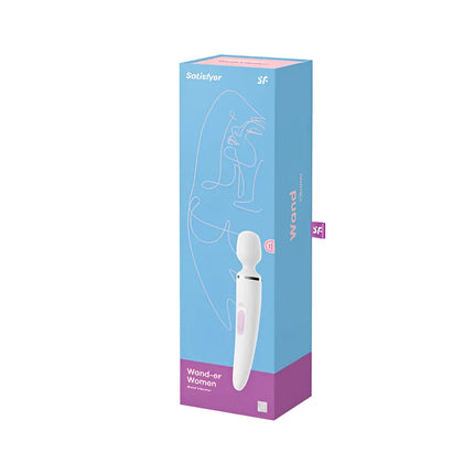 SATISFYER - WANDER FRAU WEISS - BLANCO - WAND-Vibrator