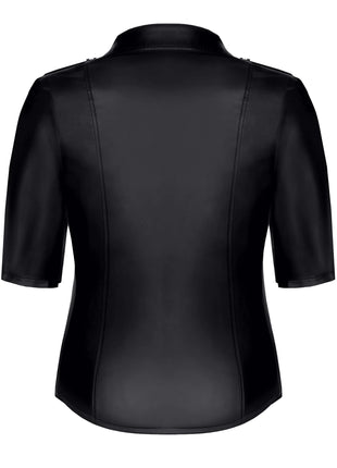 schwarze Jacke TDLotte001 von Demoniq Total Domination Collection - Jacke