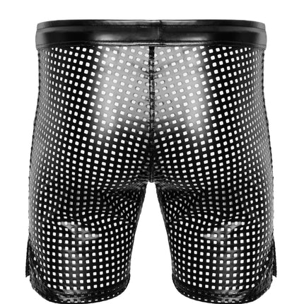 schwarze Shorts H077 von Noir Handmade Chaos Collection - Herren-Shorts