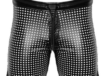 schwarze Shorts H077 von Noir Handmade Chaos Collection - S / schwarz - Herren-Shorts