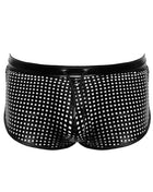 schwarze Shorts H079 von Noir Handmade Chaos Collection - S / schwarz - Herren-Shorts
