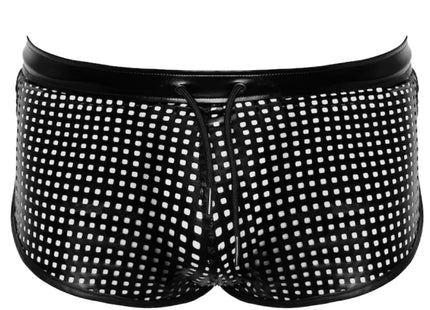 schwarze Shorts H079 von Noir Handmade Chaos Collection - S / schwarz - Herren-Shorts