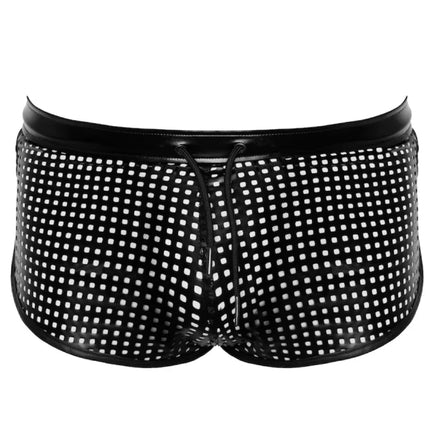 schwarze Shorts H079 von Noir Handmade Chaos Collection - S / schwarz - Herren-Shorts