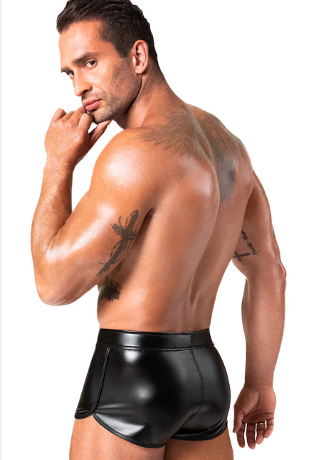 schwarze Shorts H080 von Noir Handmade Chaos Collection - Herren-Shorts