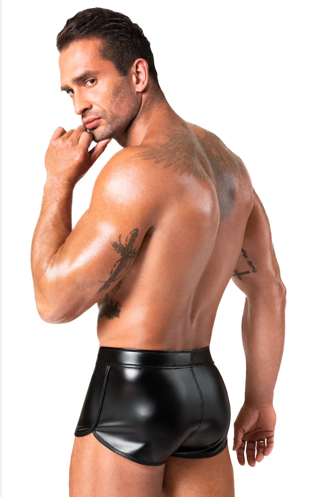 schwarze Shorts H080 von Noir Handmade Chaos Collection - Herren-Shorts