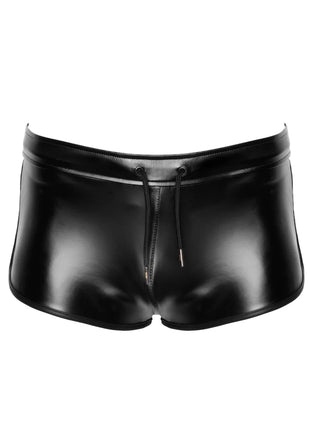 schwarze Shorts H080 von Noir Handmade Chaos Collection - S / schwarz - Herren-Shorts