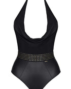 schwarzer Body CBSamantha001 von Demoniq Cash Baby Collection - S / schwarz - Body