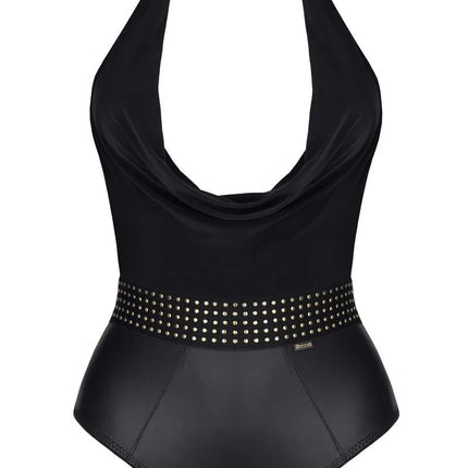 schwarzer Body CBSamantha001 von Demoniq Cash Baby Collection - S / schwarz - Body