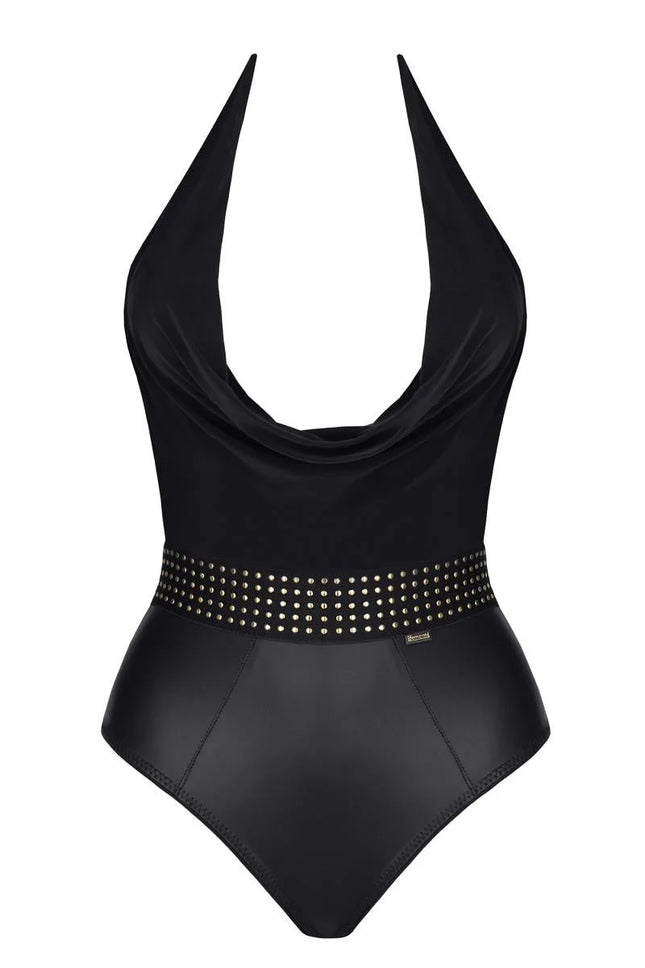 schwarzer Body CBSamantha001 von Demoniq Cash Baby Collection - S / schwarz - Body