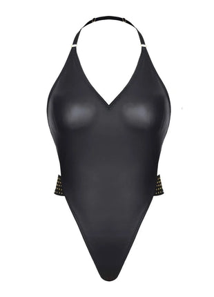 schwarzer Body CBSusan001 von Demoniq Cash Baby Collection - S / schwarz - Body