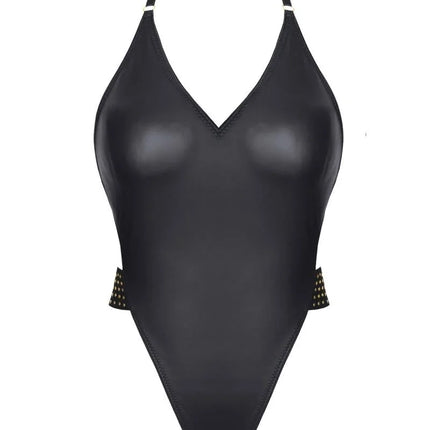 schwarzer Body CBSusan001 von Demoniq Cash Baby Collection - S / schwarz - Body
