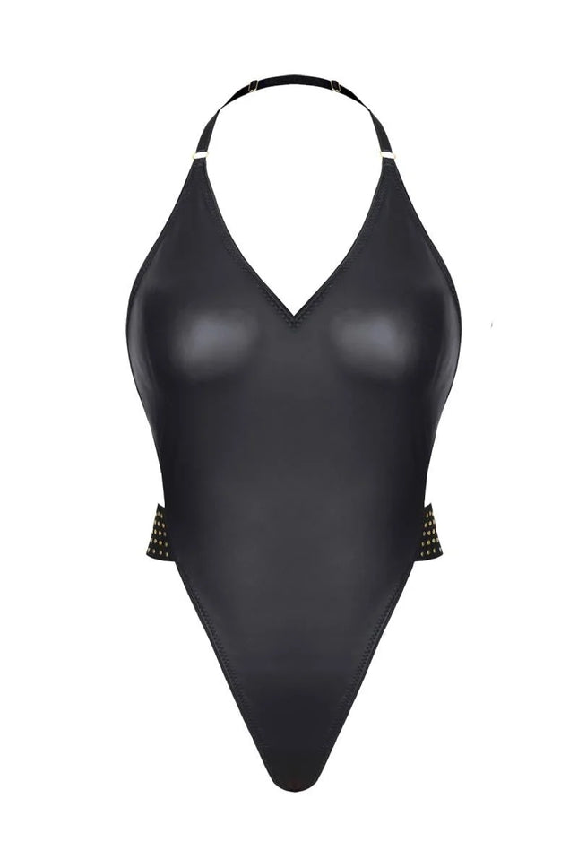 schwarzer Body CBSusan001 von Demoniq Cash Baby Collection - S / schwarz - Body
