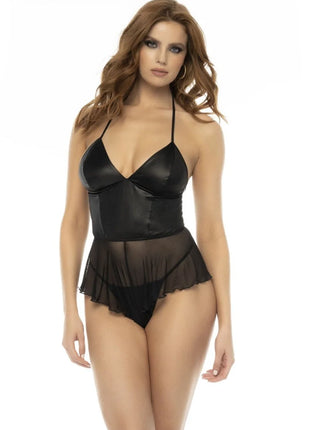 schwarzer Body - MAL7547BLK von Mapale - S/M / schwarz - Body