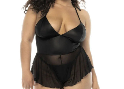 schwarzer Body - MAL7547XBLK von Mapale - XL/2XL / schwarz - Body