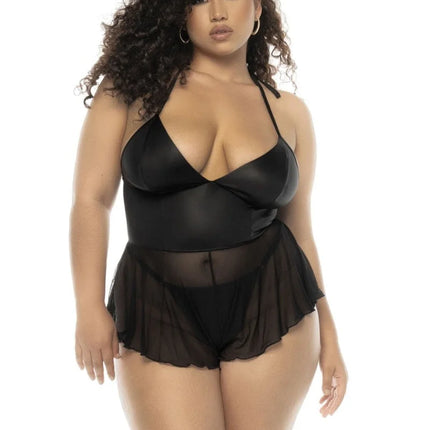 schwarzer Body - MAL7547XBLK von Mapale - XL/2XL / schwarz - Body