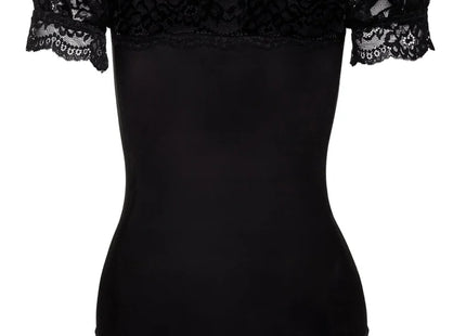 schwarzer Body mit Spitze KA923338 von Kalimo - Body