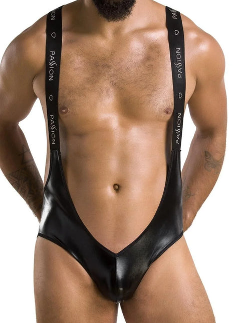 schwarzer Body ouvert 027 von Passion - S/M / schwarz - Herren-Body
