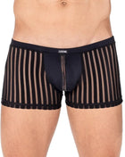 schwarzer Boxer Shorts 2201-67 von Look Me - S / schwarz - Herren-Shorts