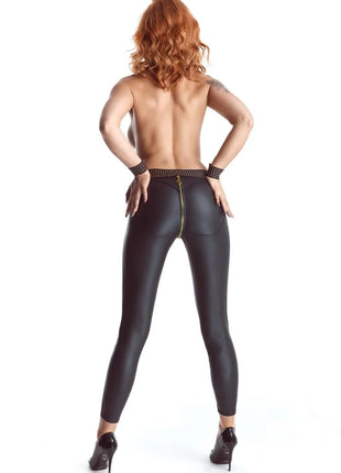 schwarzer Damen Hose CBMila001 von Demoniq Cash Baby Collection - Leggings