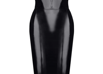 schwarzer Damen-Rock TDFinija001 von Demoniq Total Domination Collection - S / schwarz - halblanger Rock